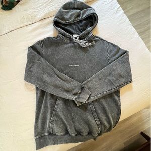 Saint Laurent washed black/grey sweatshirt